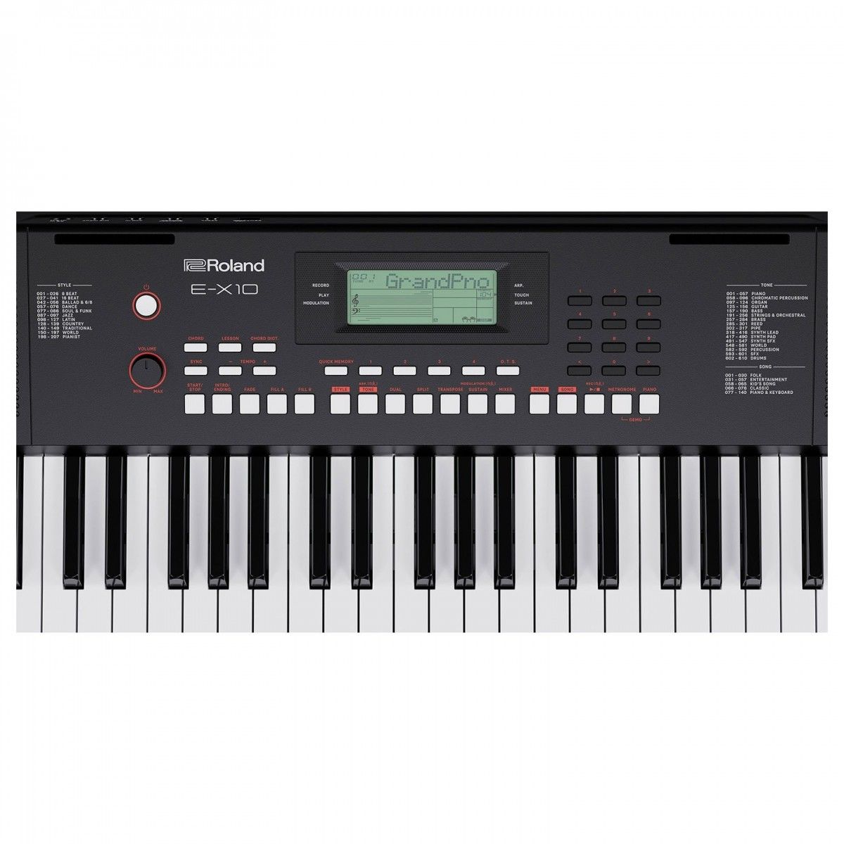 ����������� ���������� ROLAND E-X10