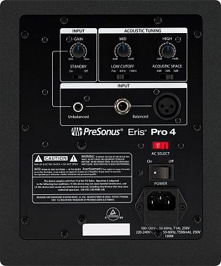 �������� ��������� ������� PreSonus Eris Pro 4