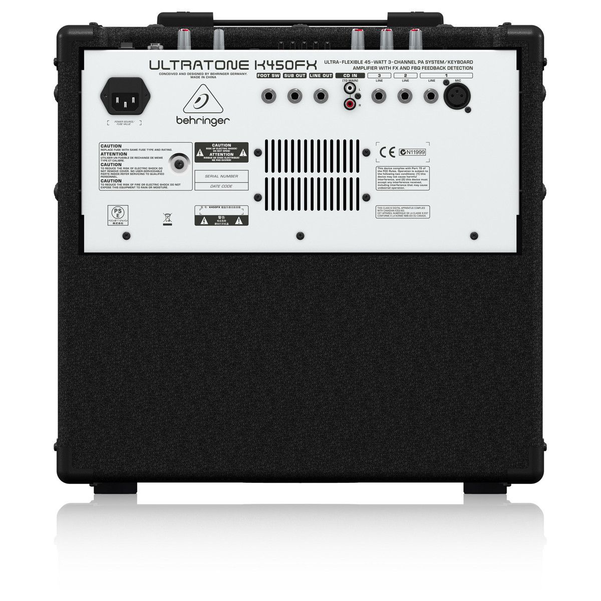 ��������� �������������� BEHRINGER K450FX