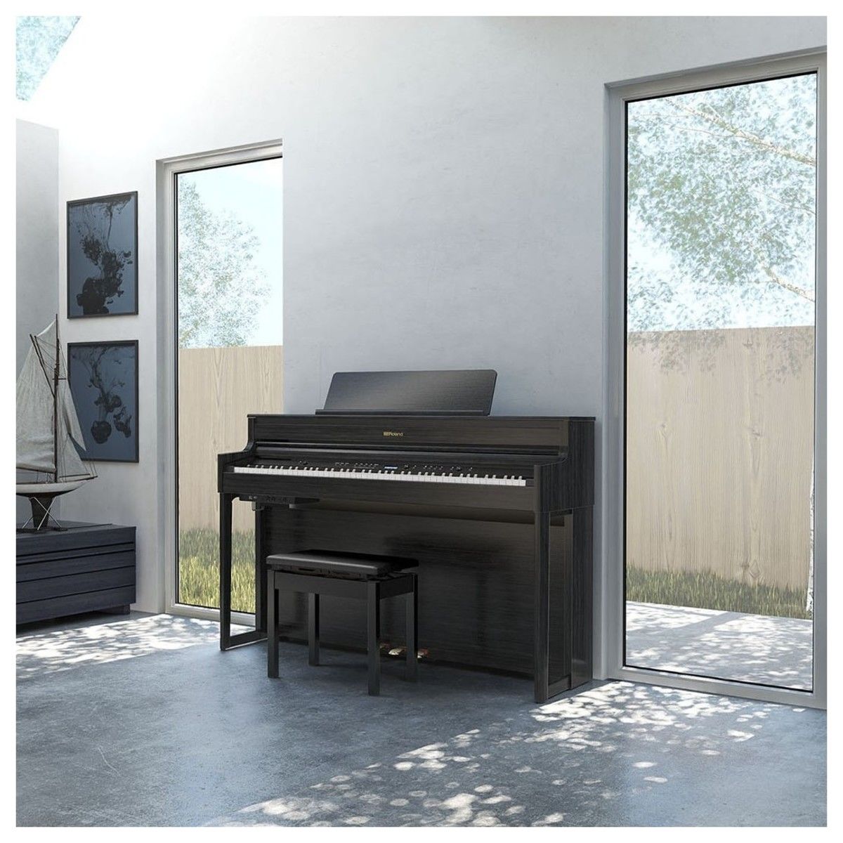   ROLAND HP704 CH SET BK