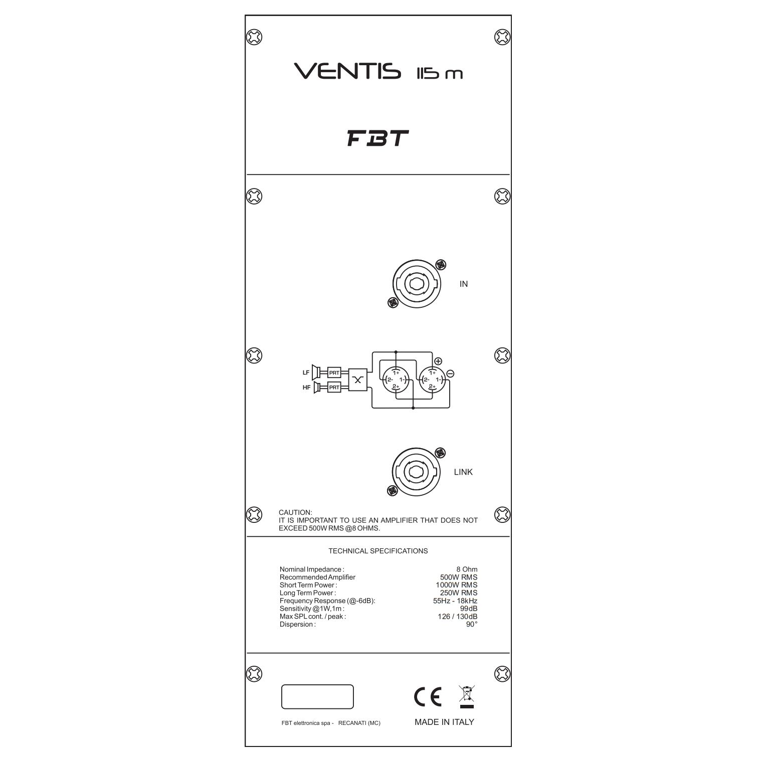    FBT VENTIS 115M