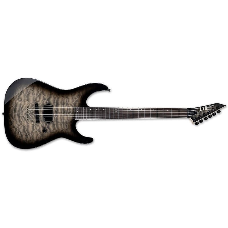 Электрогитара ESP LTD M-1001NT QM, цвет CHARCOAL BURST