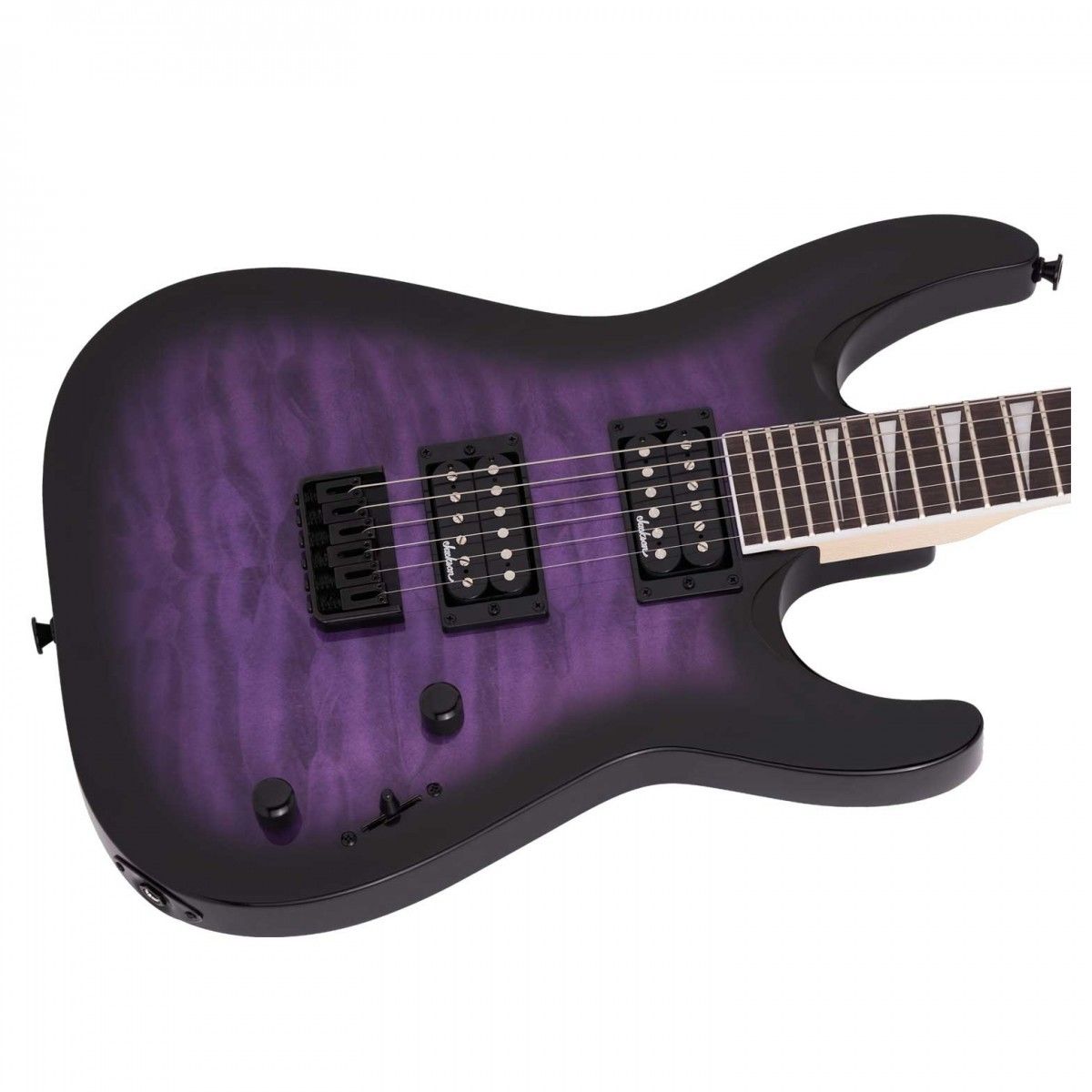 JACKSON JS32Q Dinky DKA HT Transparent Purple Burst