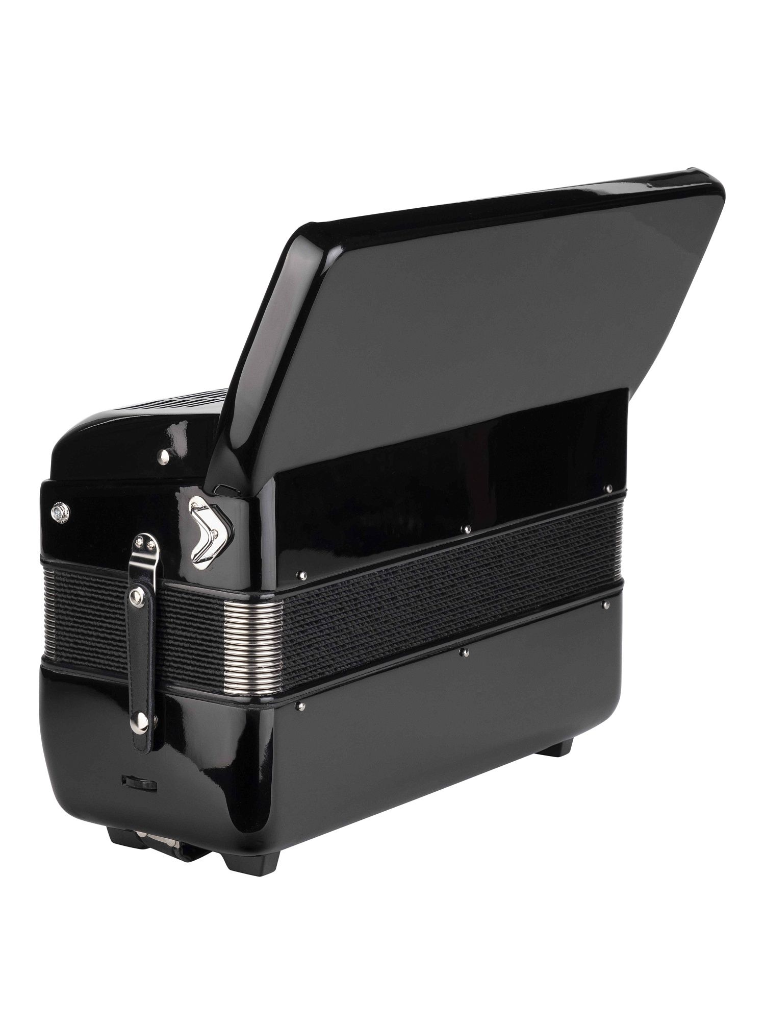 Аккордеон 37/96/7+2, черный, с футляром, Aurus JH2017D-BLACK