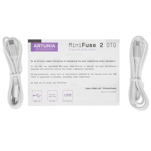 �������������� USB Arturia MiniFuse 2 White OTG