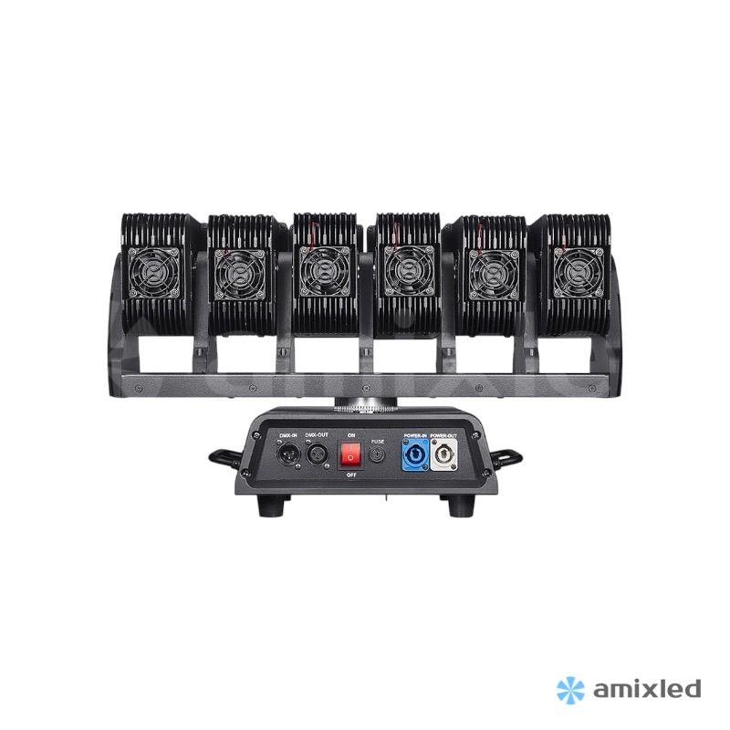 Многолучевой светодиодный прибор эффектов AMIXLED KOMETT