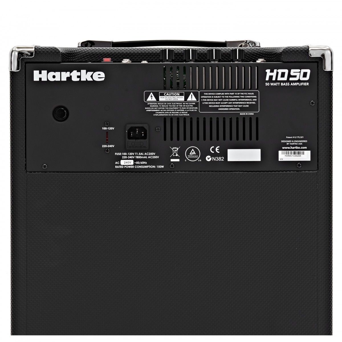 Басовый комбоусилитель HARTKE HD50