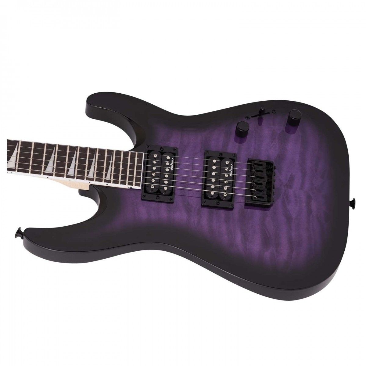 JACKSON JS32Q Dinky DKA HT Transparent Purple Burst