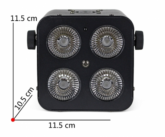 Светодиодный прожектор PAR PROCBET PAR LED 4-10 RGBW SQ 