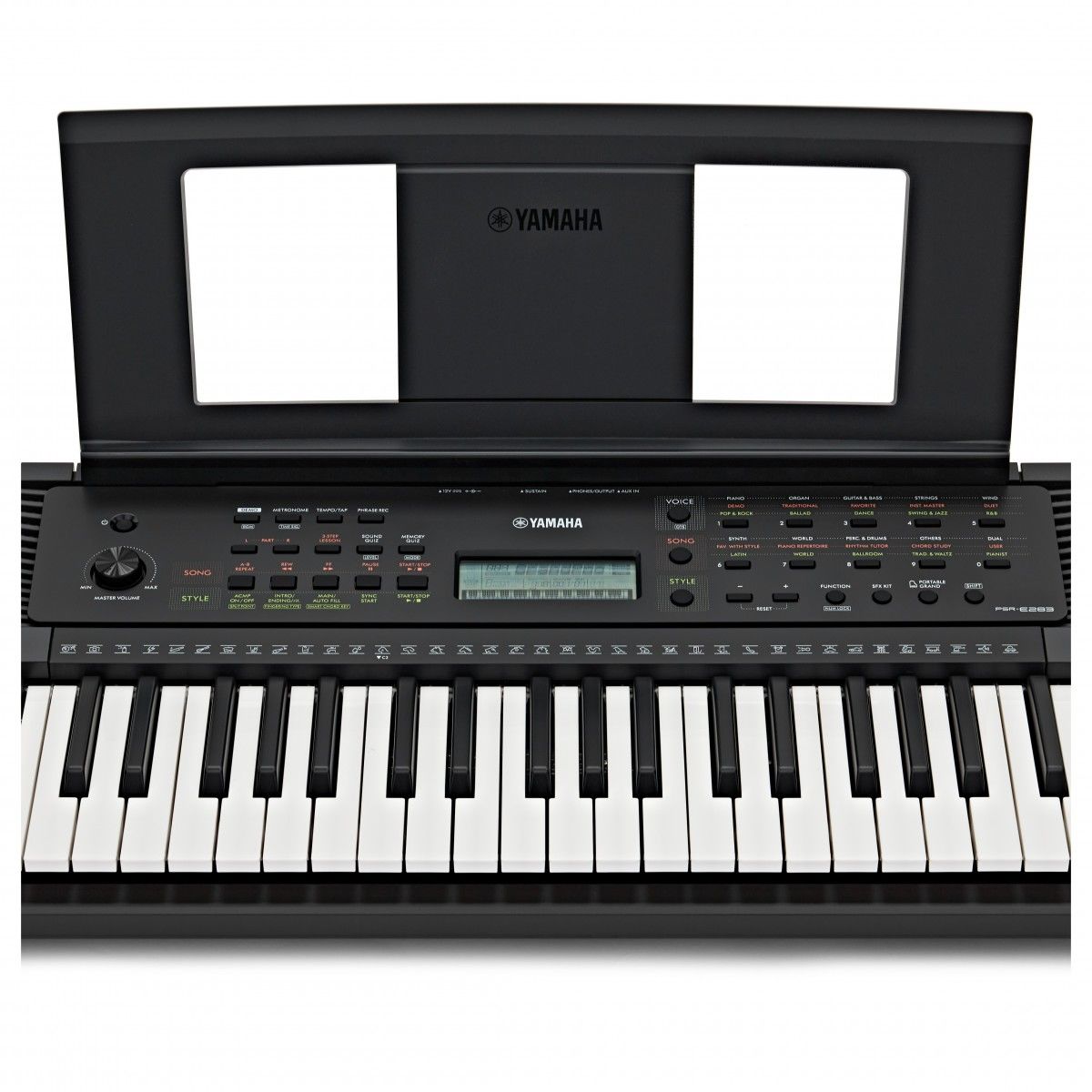 ���������� � ���� ��������������� Yamaha PSR-E283