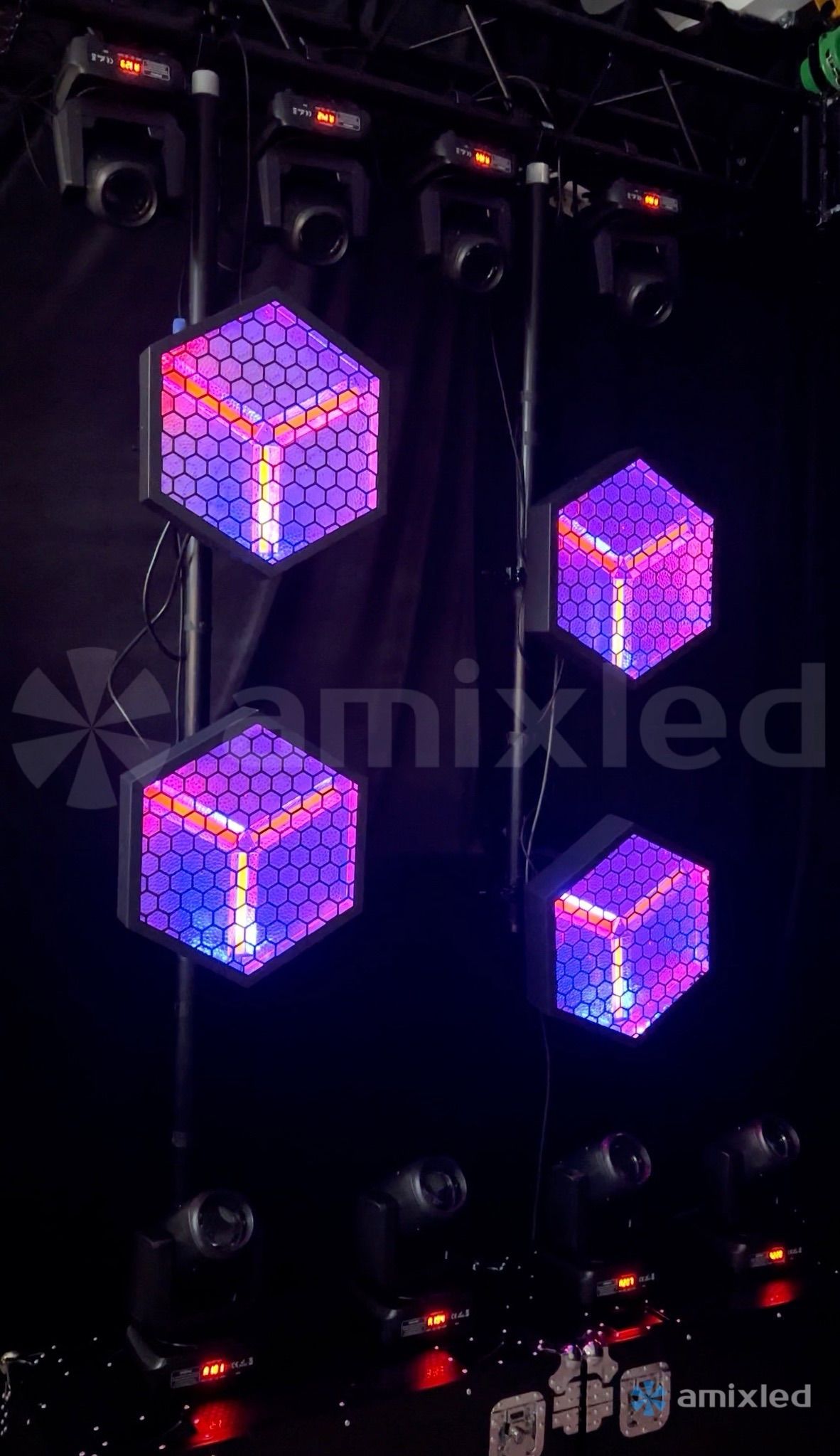 Аутентичный ретро-блайндер AMIXLED P3 RETRO LIGHT