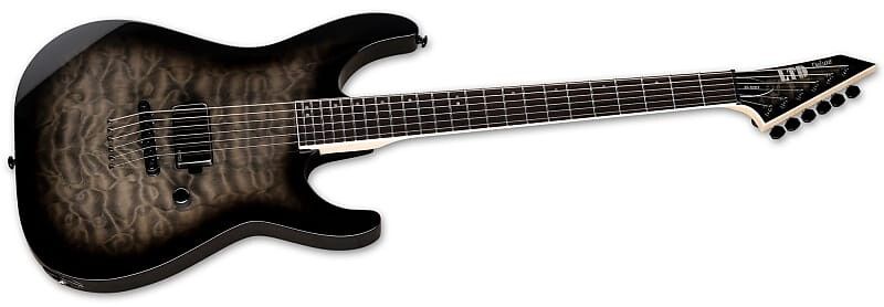 Электрогитара ESP LTD M-1001NT QM, цвет CHARCOAL BURST
