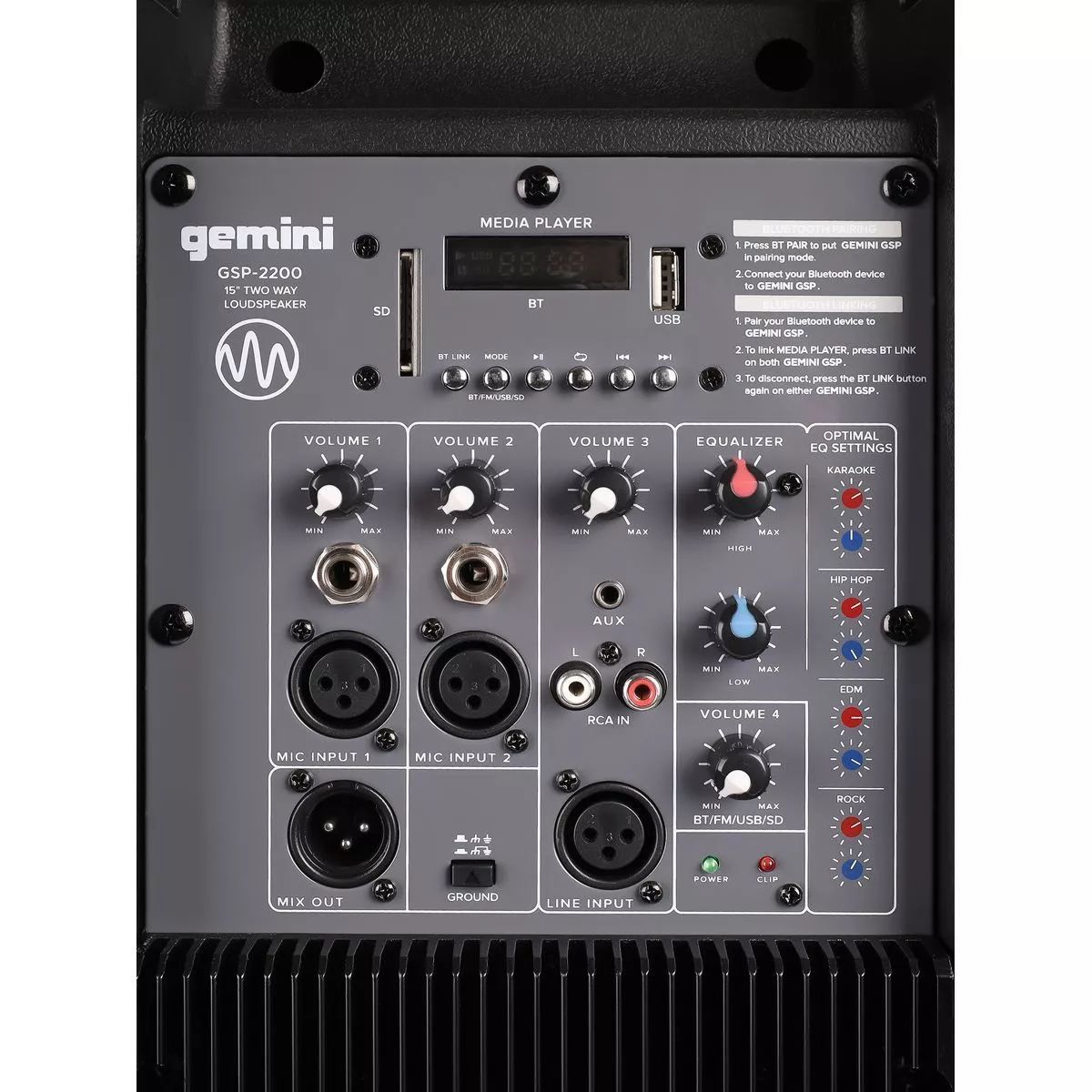 �������� ������������ ������� GEMINI GSP-2200