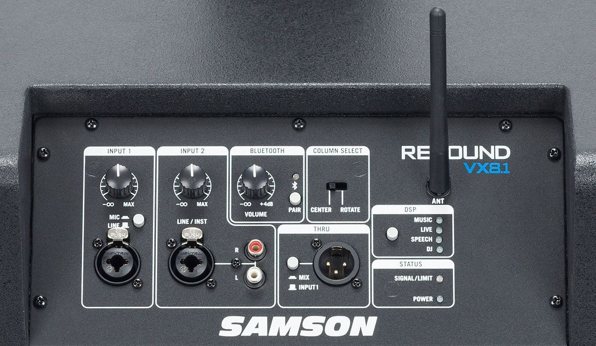 ����������� �������� ������������ �������� SAMSON Resound VX8.1