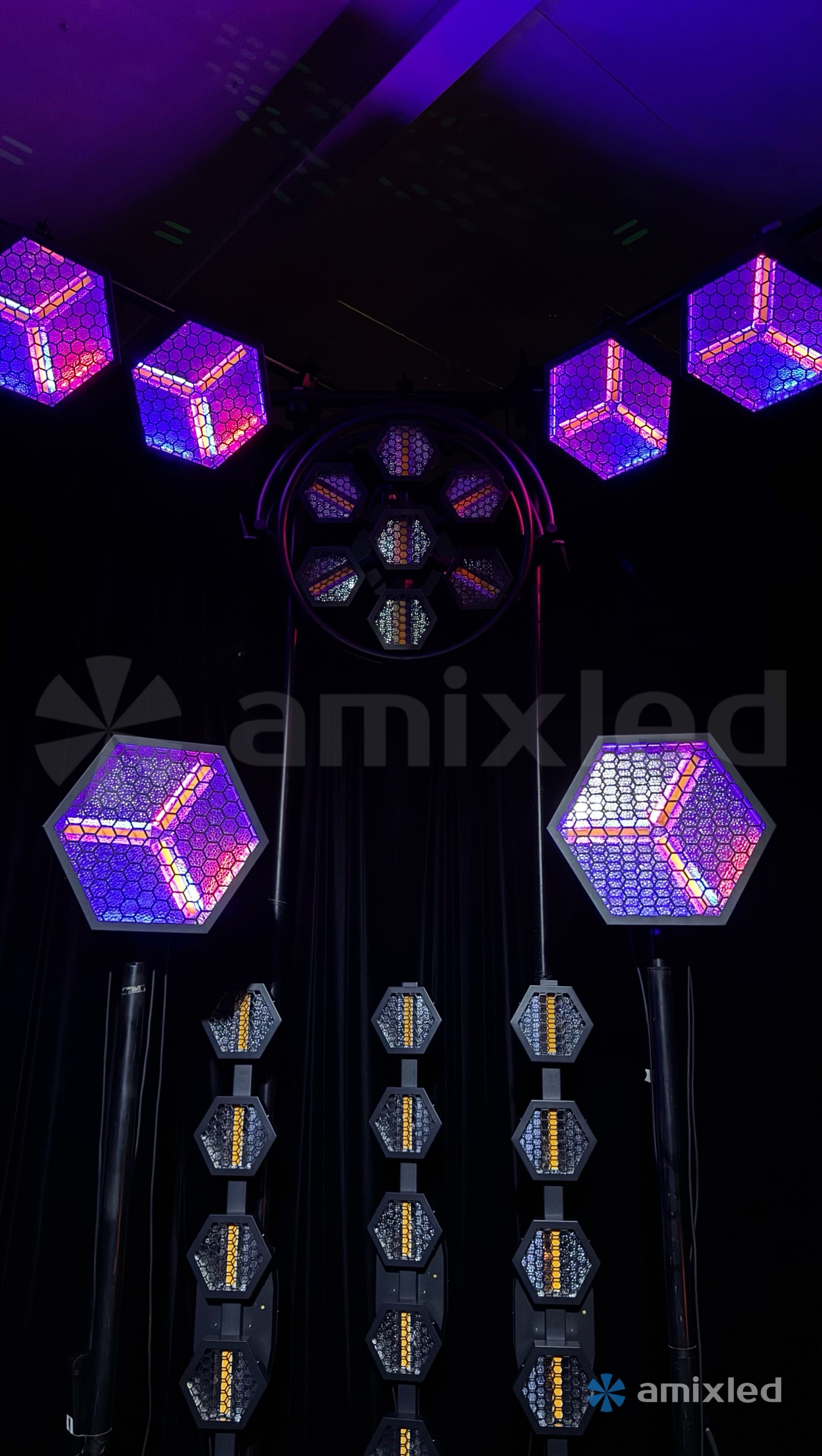 Аутентичный ретро-блайндер AMIXLED P3 RETRO LIGHT
